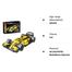 1:10 Yellow Racing Car Blocks 1084pcs Technic Formula 1 Exclusive Car Building Blocks Set -305693974 image