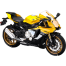 1:12 Yamaha YZF-R1 Alloy Motocross Motorcycle Model Toy Bike Collection image