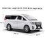 1:24 Die cast Metal Toyota ALPHARD HYBRID Toy Car Vehicles Metal Car 6 Doors Open Model Car Sound Light Toys For Children Gift (Metalcar Alphard-C4011-W) image