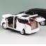 1:24 Toyota Alphard Vellfire Diecasts Alloy Car XLG Luxurious Simulation Toy Vehicles Metal Car 6 Doors Open Model Car Sound Light Toys For Gift -212088193 image