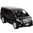 1:24 Toyota Alphard Vellfire Diecasts Alloy Car XLG Luxurious Simulation Toy Vehicles Metal Car 6 Doors Open Model Car Sound Light Toys For Gift image