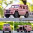 1:24 diecast alloy car mercedes pink benz die cast model g-class alloy toy car image
