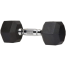 12.5Kg Hex Dumbbell 1 Pair Total 25Kg - Black image