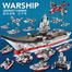 1265 Pcs New Warship Aircraft Carrier Lego Set For Kids Military Building Blocks 25 Style Big Size Lele Brother 8565 Model -248485033 image