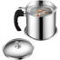 1.2L Oil Strainer Pot Leakproof Stainless Steel Can image