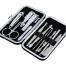12PCS Manicure and Pedicure Set-Nail Clippers, Cuticle Trimmer, Cleaner and Grooming Kit with Case image