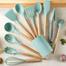 Cooking Tools Kitchen Cookware Set Silicone Utensils-12pcs image