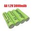 1.2V AA 3800mAh Ni-MH Rechargeable Batteries – Ultra High Capacity For Long-Lasting Power In Toys, Cameras, MP3 and LED Lamps -- 1Pcs image