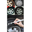 12 Piece Waterproof Tire Marking Pen - White (Bundle Of 12) image