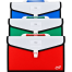 12 Pockets Expanding File Bag For Official Use image