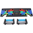 12 in 1 Folding Push-up Bracket Board Portable Fitness Workout Gym Training Exercise Multifunction Muscle board - NF Sports image