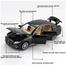 1:32 Toyota Crown Diecasts Alloy Car Toy Vehicles Metal Car 6 Doors Open Model Car Sound Light Toys For Gift image