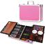 145 Pcs Art Painting/Drawing - (Pink/Blue) Free Handmade Drawing Pad A4 Size 20 Pages image