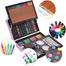 145 Pcs Art Supplies Set for Kids, Portable Aluminum Case Art Kit (Any Color Box) image