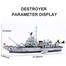 1560pcs 6 IN 1 Military Navy Ship Sets Building Blocks Toys Brick Aircrafted Carrier Army Warship WW2 Heavry Tank Helicopters image