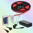 Waterproof Flexible Tape Color Changing Rgb Led Strip Lights With Remote Controller And Power Supply image