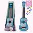 17 inch small guitar for kids, Toys for Children with 4 Steel Strings multicolor Musical Instrument Toy for Toddler Boys Girls -297067648 image
