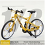 1:8 New Model Colorful Alloy Bicycle Diecast Mini Finger Mountain Bike Simulation Metal Bicycle Collection Gifts Toys For Boys image