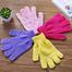 1Pcs Shower Gloves Exfoliating Wash Skin Spa Bath Gloves Foam Bath Skid Resistance Body Mage Cleaning Loofah Scrubber image