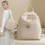 2025 New Hot Women’s Backpacks Designer High Quality Soft Nylon Simple Fashion Bag(White) image