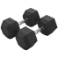 20 KG Hex Dumbbell Pair Total 40 KG image