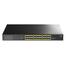 24-Port Gigabit Poe Switch with 2 Gigabit SFP image