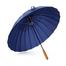 24 Ribs Oversized Golf Umbrella with Wooden Handle Any Color image
