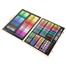 251 Pcs Art Tools Painting Set for Kids Children Drawing Art markers Pen Crayons Oil pastels for Kids with Wooden Case image
