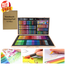 251 Pcs Art Tools Painting Set for Kids Children Drawing Art markers Pen Crayons Oil pastels for Kids with Wooden Case image