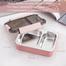 2 Compartment Leak Proof Insulated Stainless Steel BPA Free Insulated Lunch/Tiffin Box image