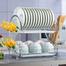 2 Layer Dish Drainer Rack image
