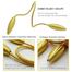 2 PCS Magnetic Curtain Buckle Magnetic Curtain Tiebacks Convenient Drape Tie European Style Decorative Weave Rope Curtain Rings image