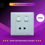2 Pin socket with light switch (SL series) image