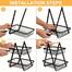 2 Tier Countertop Fruit Basket,Portable Fruit Bowle Basker for Kitchen Organizer Storage image