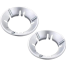 2 pcs Energy Saving Gas Stove Cover Windproof Disk Windshield Bracket Universal Round Shape ( Combo Pack ) image