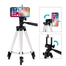 3110A Aluminum Alloy Tripod for Mobile and Camera - Black image