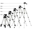 3110A Aluminum Alloy Tripod for Mobile and Camera - Black image