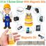 31 In 1 Screwdriver Bit Set With Flexible Shaft Driver Magnetic Bits For Electronic Cell Phone Tablet Repair And Mod image