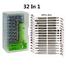 32 In 1 Mini Screwdriver Bits Set With Magnetic Flexible Extension Rod For Home Appliance Repairing Preparations image