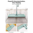 360 Degree Rotatable Self-Wringing Flat Mop With Microfiber Pads image