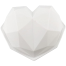 3D Geometric Heart Silicone Mold – For Cake, Chocolate, Mousse and Desserts image