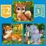 3D Jigsaw Puzzle Educational Toy For Children Cartoon Animal Vehicle Intelligence Puzzles 3Pcs (Any Colour) image