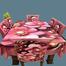 3D Print Premium Dining Table Cloth And Chair Cover Set 7 in 1 image