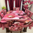 3D Print Premium Dining Table Cloth And Chair Cover Set 7 in 1 image