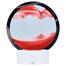 3D Sand Art Lamp Hourglass Decoration CreativeSand Art Liquid Motion 360°Rotating Table Lamp USB Battery Powered image
