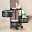 3 Layer Round Shape Kitchen Rack image