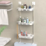 3 Layer Toilet Rack Organizer Bathroom Rack Over the Top Toilet Rack image
