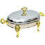 3 Liter Oval Shaped Exclusive Chafing Dish with Warmer SY17828 image