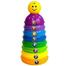 3 Pcs Baby Activity Toys Playset with Rainbow Stacking Telephone Car and Shape Shorter Learning Brain Developing toy for children Perfect gift 2220A -219630732 image