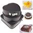 Multi Shape Cake Mold Set - Black - 3 Pcs image